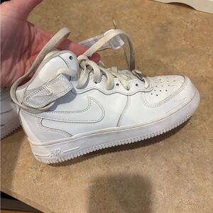 Nike Kids White Sneakers